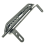 2pcs Metal Pedals Side Steel Sliders Footboard for 5