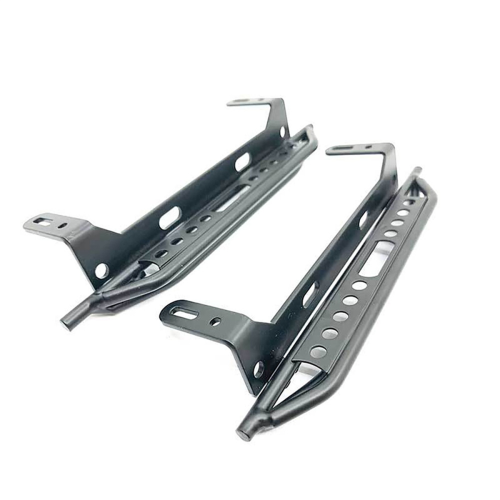 2pcs Metal Pedals Side Steel Sliders Footboard for