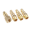 Conjunto de cinco peças de conexões pneumáticas 1/4NPT Quick Con 7