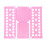 Plastic kledingvouwplank voor kinderen 1