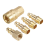 Conjunto de cinco peças de conexões pneumáticas 1/4NPT Quick Con 2