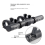 Fietsstuur verlengstuk, koplamp flitser 1