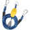 Towable Tube Pulling Harness for Sports Beginners, Adults Blue 4