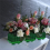 8 stk. firkantede bur med blomsterskum til blomster 8