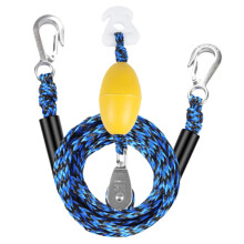 Boat Tow Rope, HeavyDuty Tubing Harness, 4Rider Towable Connector, HighStrength Water Sport, Ropes, Ideal for Adults, Fun Activity Blue