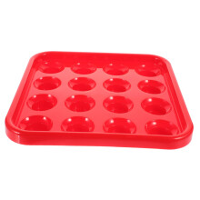 Snooker ball holder made of plastic for billiard carrying tray storage