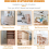 10PCS Γωνιακός σύνδεσμος επίπλων γενικής χρήσης, γωνία 7