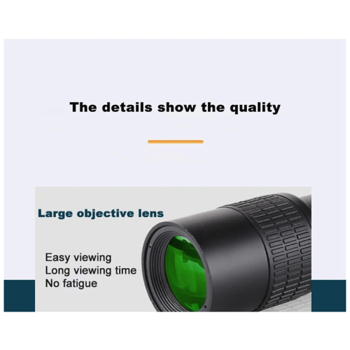 Télescope monoculaire HD avec zoom 10-300x40 portable 1