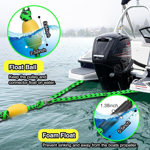 Water Ski Tow  Cable harness  Ski  Boot  Tow rope Quick connection 1