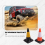 2PCS Simulation Road Cone Reflective Model for 1/1 4