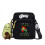 (Black1) Pattern Grinch Christmas Single Shoulder Crossbody Bag Storage Internal With 1