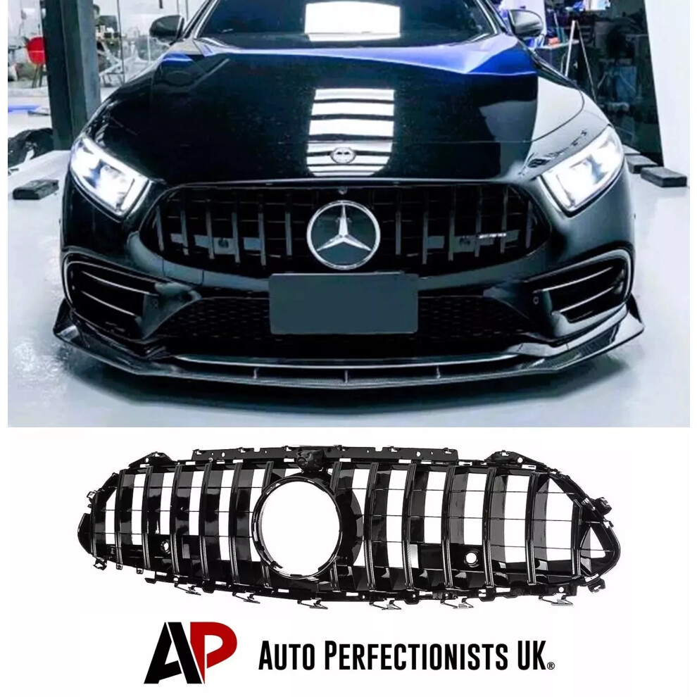 For Mercedes Cls Class W257 C257 Panamericana Gt Grille Grill 18+ Black 5061072666711