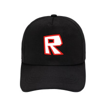 (Black 3) Pattern Roblox Printing Cap Baseball Hat Outdoor Sun Protection Gift Fashion