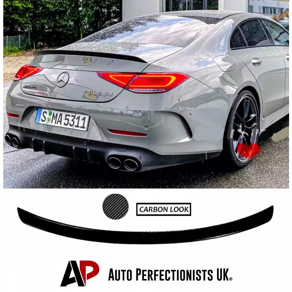 For Mercedes Cls Class W257 C257 Rear Boot Spoiler Lip Wing Kit 2018+ 5061072662669