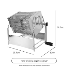 Manueller Kaffeeröster Edelstahltrommel Typ Be