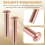 100 Pcs 5/64inch x 25/64inch Round Copper Solid Ri 10