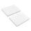 100Pcs White Cardstock Paper Laciness Design 3