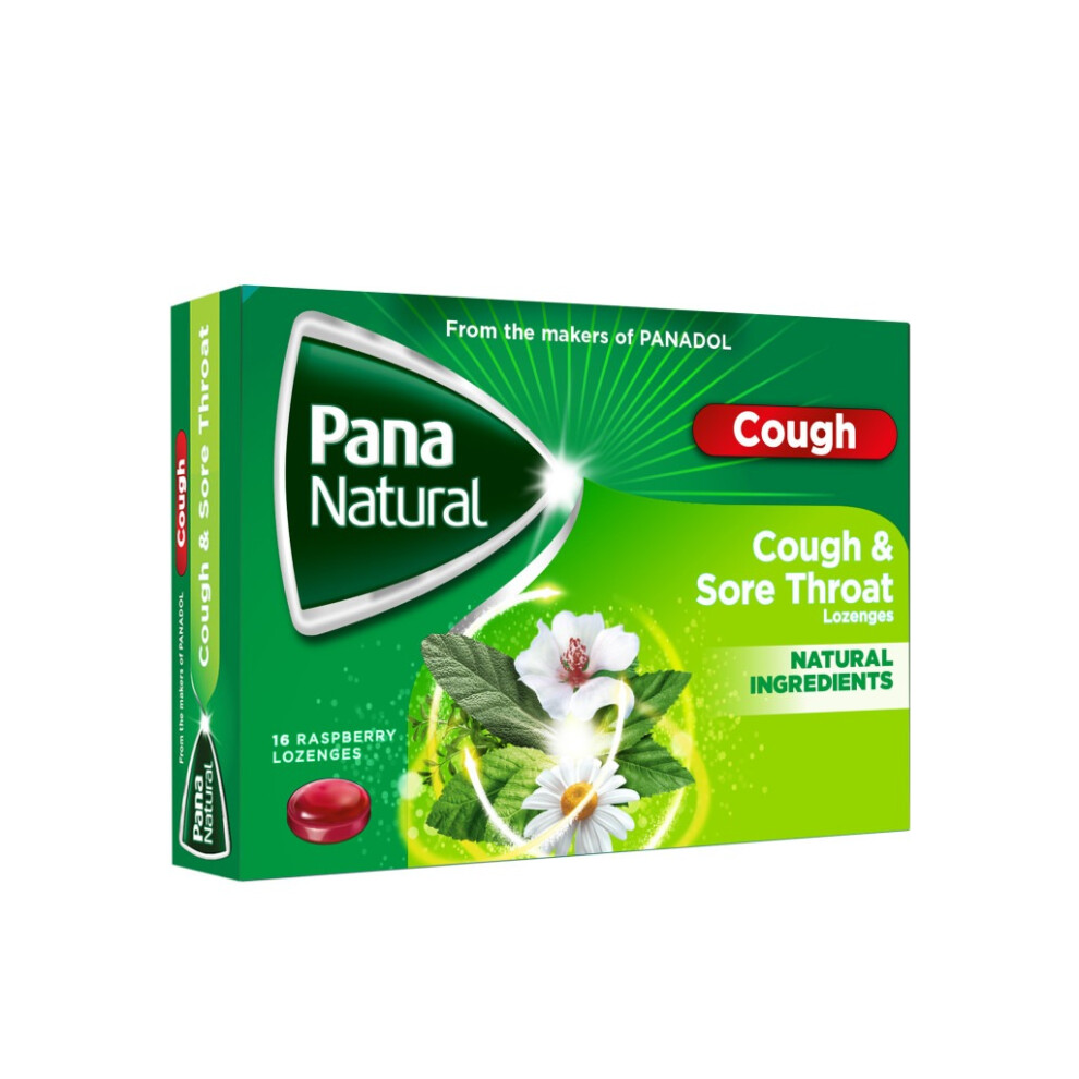 Pana Natural Lozenges For Cough & Sore throat, 16 Lozenges