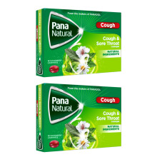 Pana Natural Lozenges For Cough & Sore throat, 16 Lozenges ( Pack OF 2 )