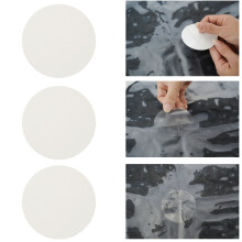 20Pcs Transparent Round TPU Waterproof Repair Patches