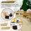 20 peças de 4 x 3 polegadas mini placa de mesa de quadro negro 11