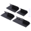 20 peças de 4 x 3 polegadas mini placa de mesa de quadro negro 6