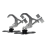 1Pair Aluminum Stage Light Hook Beam Moving Head T 5