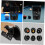 6 pieces Partially Pool table pockets for Billiard table materials Simple ball storage for standard tables Processing and Design 5