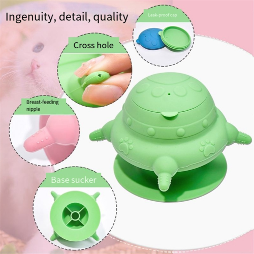 Pet Water and Milk Feeding Device Silicone Breastf 2