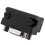 Adaptador VGA macho a hembra M/F en ángulo recto de 15 pines 10