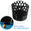 billiard ball storage bag pool table accessories black plastic 2
