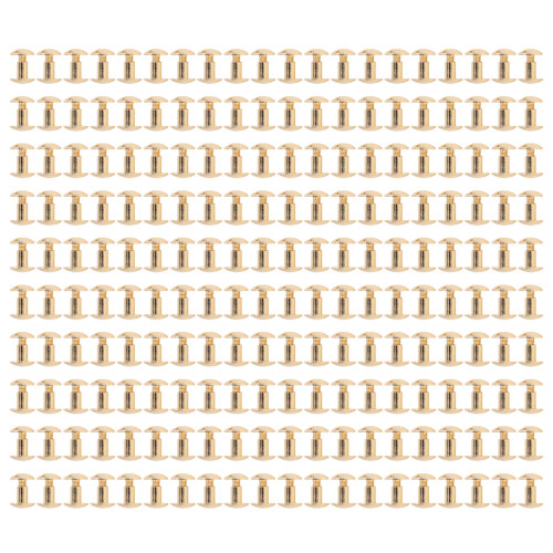 200 Sets Book Binding Screw Uniform Coating Curved