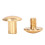 200 Sets Book Binding Screw Uniform Coating Curved 9