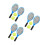 Mini tennis racket 's racket Resin 3 1