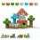 96PCS Magnetic Building Blocks, Garden Plant Theme 1