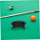 pool table pocket erts, black ABS 4