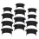 12 pieces billiard table pocket erts plastic replace worn erts for billiard tables to tall durable and protective 1