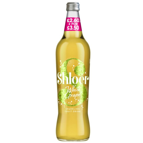 Shloer Sparkling White Grape Juice 6 x 750Ml 1