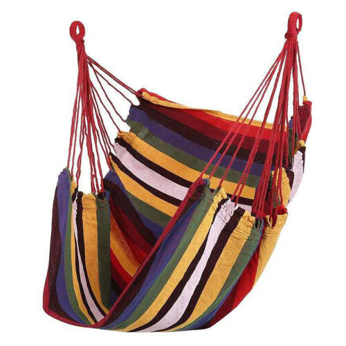 Hammock Chair Canvas Portable Comfortable Colorful
