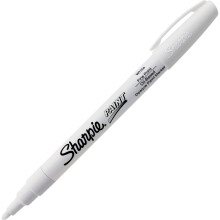 Μόνιμος Μαρκαδόρος Χρώματος Sharpie, Λεπτή Κεφαλή, Λευκός