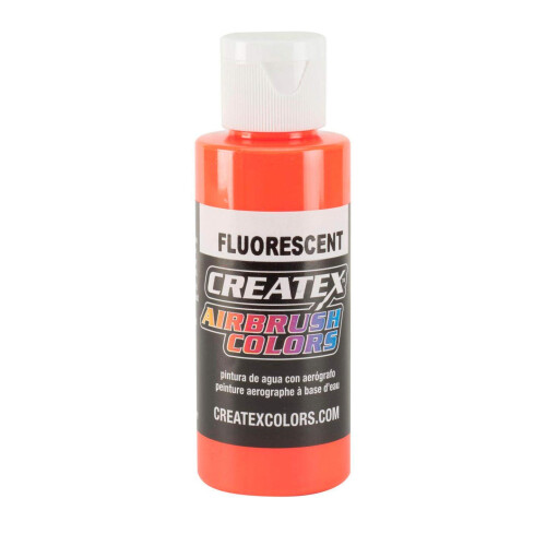 Createx Cor Cor Fluorescente para Aerógrafo, Laranja, 60 ml