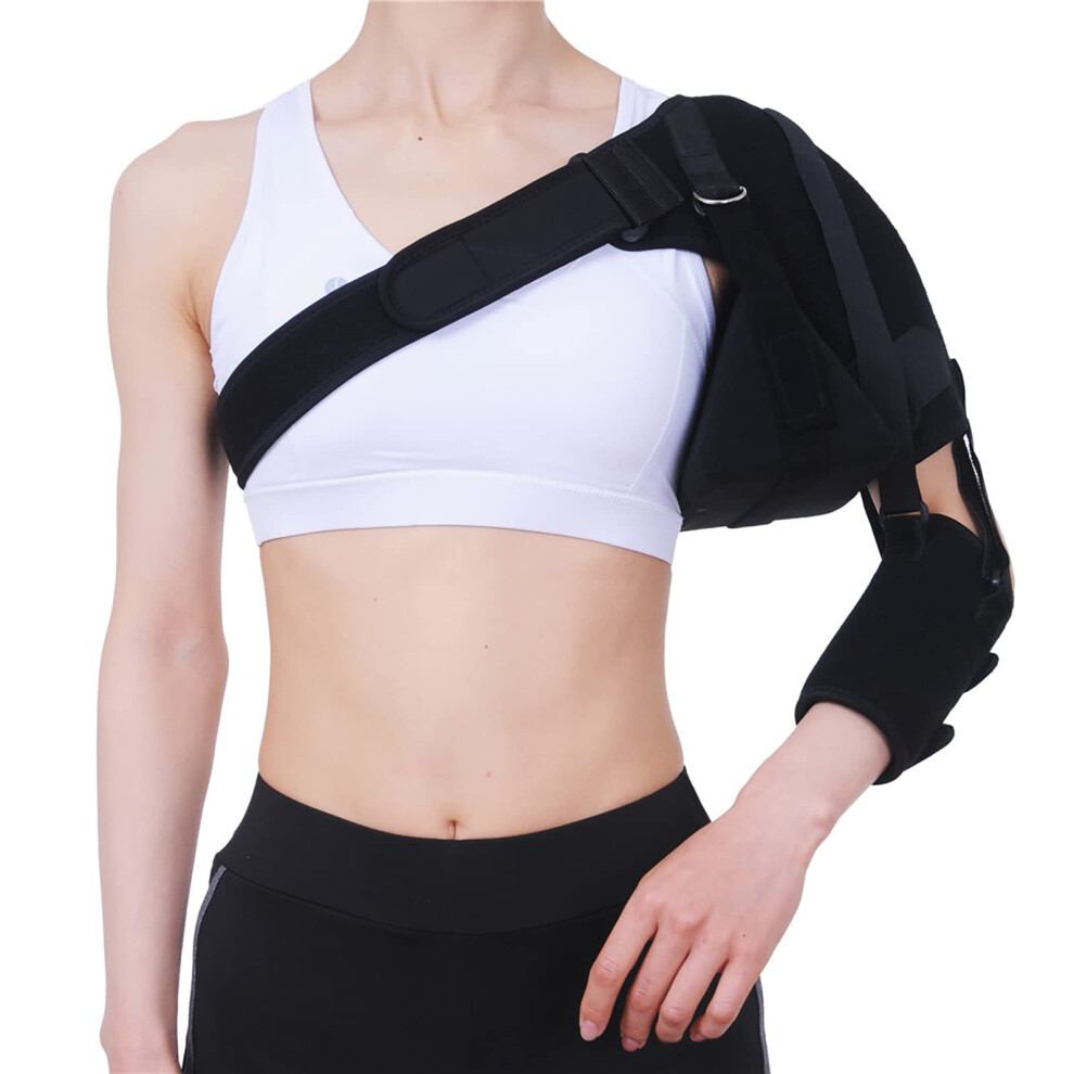 Shoulder Arm Sling Brace, Support Arm Sling with Adjustable Straps and Armpit Pillow
