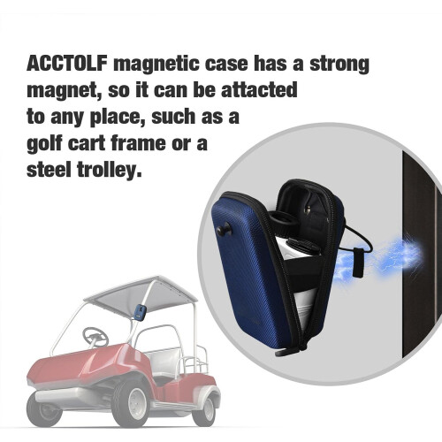 Golf Rangefinder Case  Hard Case for Golf Rangefinder  Hard Magnetic Rangefinder Case  Essential for Golf, Hunting 2