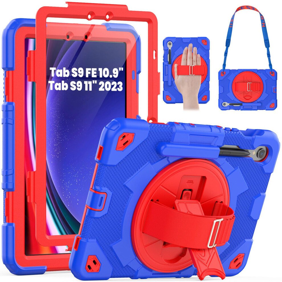 Case For Samsung Galaxy Tab S10 Fe/ S9 Fe 5G 10.9'/ S9 5G 11',, With Screen Protector 6276012726106