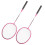 Badminton Rackets Iron Alloy Lightweight Badminton 4