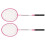 Badminton Rackets Iron Alloy Lightweight Badminton 9