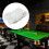 6pcs billiard table pockets mesh net billiard table accessories netting set drop balls bag white 2