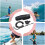 Snowboard leash  Bodyboard harness, quickrelease buckle 3