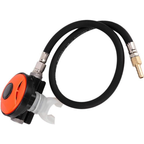 Regulator, Dive Snorkel 2nd Stage Regulator with Mouthpiece Diving Equipment Accessory 1