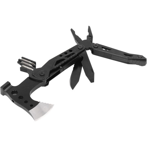Foldable Multifunctional Axe Axe Hammer Pocket Size Multitool Stainless Steel Tool for Outdoor Camping 2